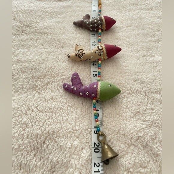 Handmade Fish Mobile Hanging Mobile Sequence & Beaded Bell Hanging Baby Room - Picture 5 of 8